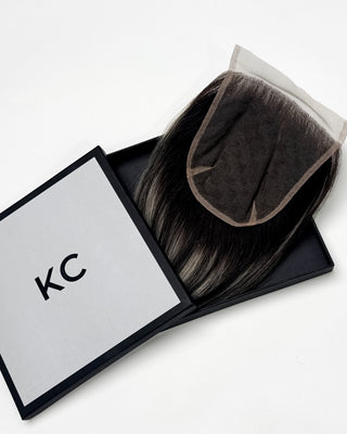 Shade #StarkLovin - 6x6 Hand Tied - Luxury Lace Closure