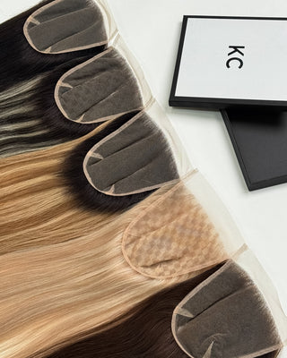 Shade 1B - 6x6 Hand Tied - Luxury Lace Closure