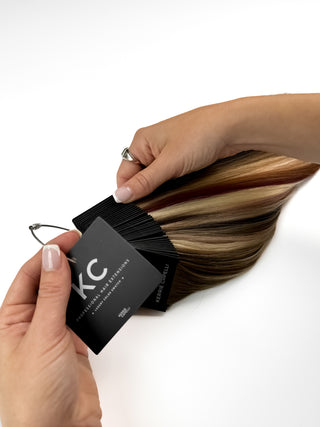 New Luxury 10" Length Color Swatch (Full Quality Hair Sample Swatch)