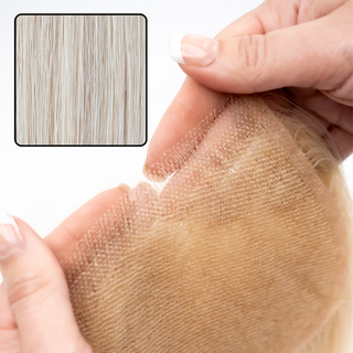 Shade - Ice Blonde |  Hand Tied 4x4 Lace Closure