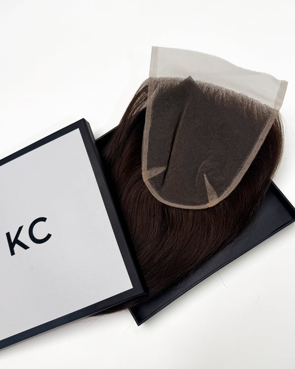 Shade #2 - 6x6 Hand Tied - Luxury Lace Closure