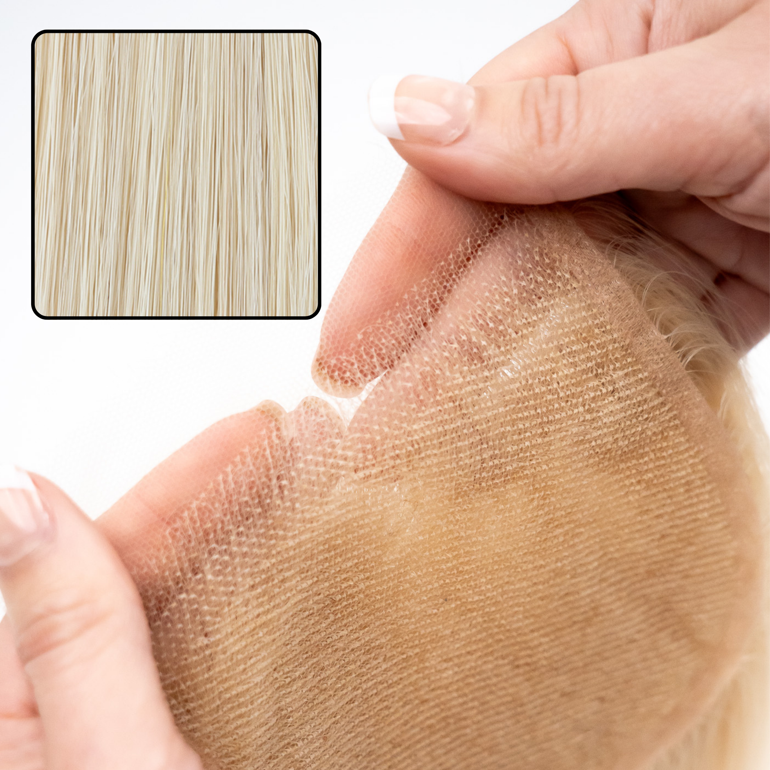 Shade - Blonde Bombshell #613 | Hand Tied 4x4 Lace Closure - Kerrie Capelli